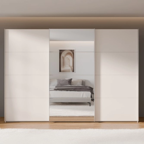 Szafa ubraniowa 300 cm kolor Piaskowy